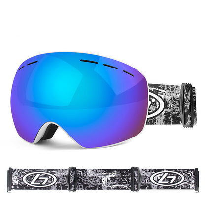 Ultra Clear Anti-Fog Ski Goggles – UV400 Protection & Wide Panoramic View