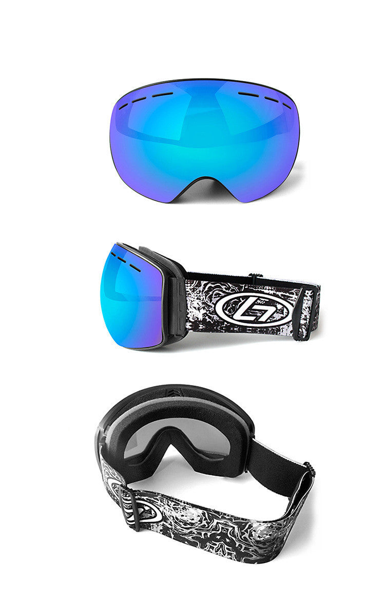 Ultra Clear Anti-Fog Ski Goggles – UV400 Protection & Wide Panoramic View