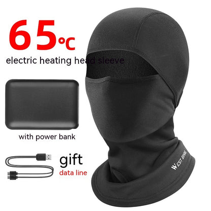 Conquer the cold with our electric heated ski mask, designed to keep your face warm and comfortable during winter sports, Built with soft, breathable fabric and advanced heating technology.